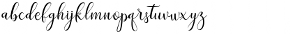 Download adaline script Regular Font Lowercase Preview