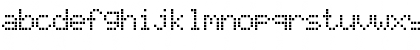 Download LCD Display Grid Regular Font Lowercase Preview