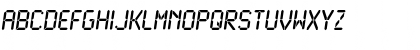 Download LCD2 Bold Font Lowercase Preview