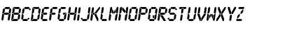 Download LCD2 Ultra Font Lowercase Preview