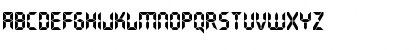 Download LCDDisplayCapsSSK Regular Font Lowercase Preview