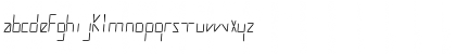 Download LCDDoubleSSK Regular Font Lowercase Preview