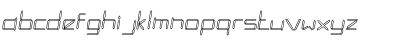 Download LCDOutlineSSK Regular Font Lowercase Preview