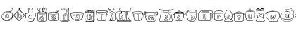 Download LD Cooking Regular Font Lowercase Preview
