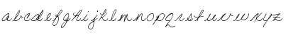 Download LD Fine Script 6 Regular Font Lowercase Preview