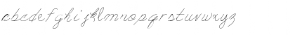 Download LD Fine Script 7 Regular Font Lowercase Preview