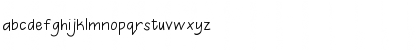 Download LD Hand Regular Font Lowercase Preview