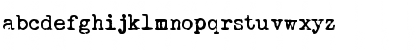 Download LD Remington Portable Regular Font Lowercase Preview