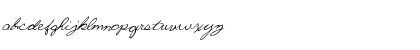 Download LD Script 3 Regular Font Lowercase Preview