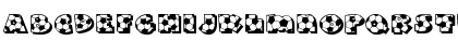 Download LD Soccer Ball Regular Font Lowercase Preview