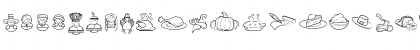 Download LD Symbol Thanksgiving Regular Font Lowercase Preview