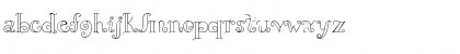 Download LD Wrought Iron Regular Font Lowercase Preview