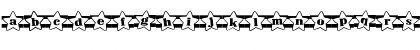 Download LD Yankee Stars Regular Font Lowercase Preview
