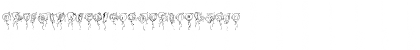 Download LDJ BirthdayBalloons Regular Font Lowercase Preview