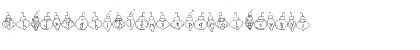 Download LDJ Ornaments Regular Font Lowercase Preview