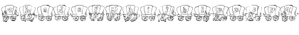 Download LDJ Wagontrain Regular Font Lowercase Preview