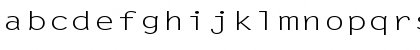 Download Lechter Extended Normal Font Lowercase Preview