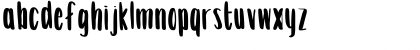 Download Anna Kay Regular Font Lowercase Preview