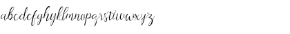 Download Artilla Script Regular Font Lowercase Preview