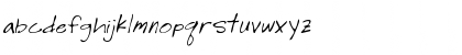Download LeroysHand Regular Font Lowercase Preview