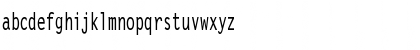 Download LetterGothicCondensed Regular Font Lowercase Preview