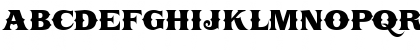 Download LHFBostonTruckstyle Regular Font Lowercase Preview