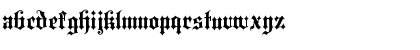 Download LHFOldBlackletterRegular Medium Font Lowercase Preview