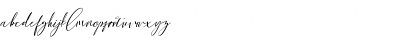 Download Bethany Script Regular Font Lowercase Preview