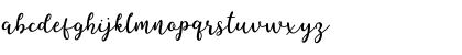 Download Better Caramel Regular Font Lowercase Preview