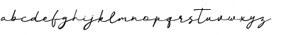 Download Better Signature Regular Font Lowercase Preview