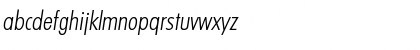 Download Limerick-LightCondIta Regular Font Lowercase Preview