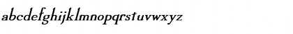 Download Linden Bold Italic Font Lowercase Preview