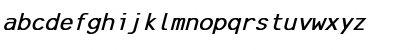 Download Line Printer Bold Italic Font Lowercase Preview