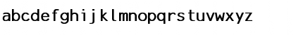 Download Line Printer Bold Font Lowercase Preview