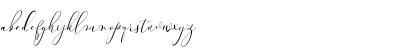 Download Bitthai Script Regular Font Lowercase Preview