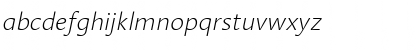 Download LinotypeAroma ExtraLight ExtraLight Italic Font Lowercase Preview