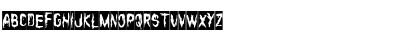 Download Bloody Winter Regular Font Lowercase Preview