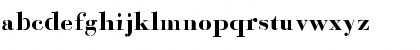 Download Bodoni Fragile Regular Font Lowercase Preview