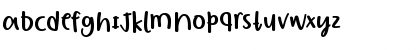 Download Borjuis Regular Font Lowercase Preview