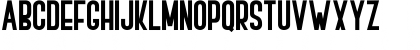 Download BOVEN 1 Regular Font Lowercase Preview