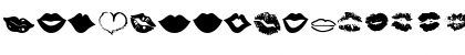 Download Lipstick Extras Regular Font Lowercase Preview