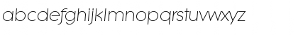 Download Litera-LightIta Regular Font Lowercase Preview