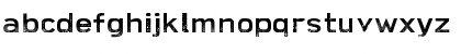 Download Broadwell-Personal-Use-Only Distressed Font Lowercase Preview