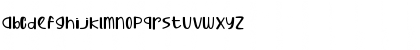 Download Buhary Regular Font Lowercase Preview