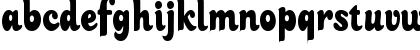 Download LowerEastSide Regular Font Lowercase Preview