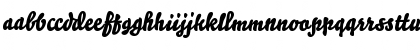 Download Bello Script Ligatures Font Lowercase Preview
