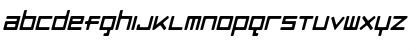 Download LuggageRound Italic Font Lowercase Preview