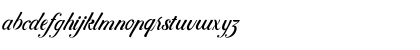 Download Controwell Script Regular Font Lowercase Preview
