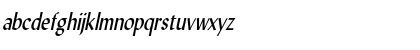 Download LyndaCondensed Italic Font Lowercase Preview
