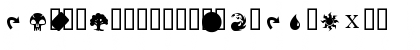 Download MagicSymbols Regular Font Lowercase Preview